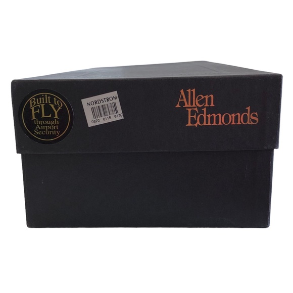 Allen Edmonds Burton Moc Apron Toe Black Leather Oxfords Men's Size 10 WIDE - Picture 15 of 16